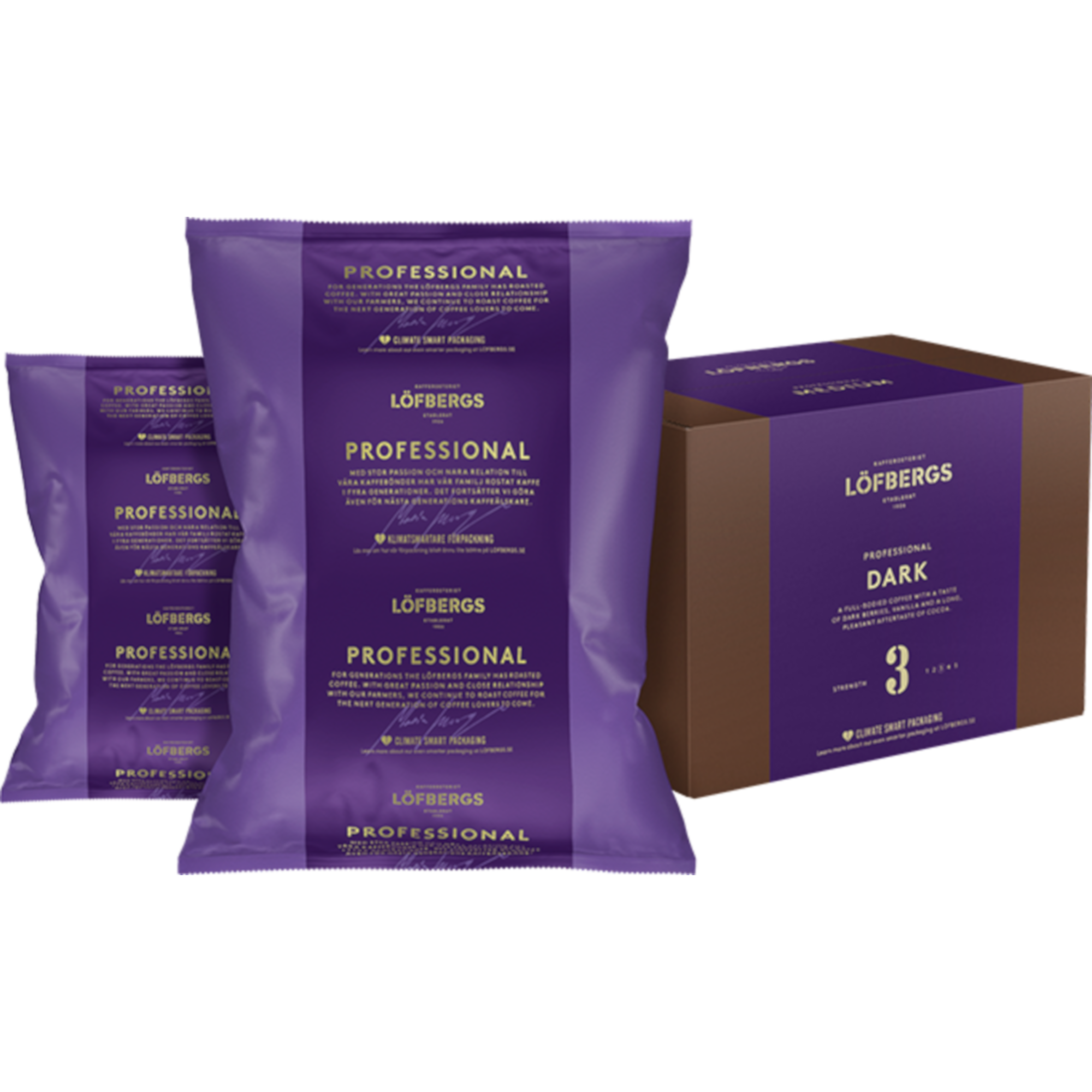 Löfbergs Dark Hela Bönor 6 kg, EKO & FT