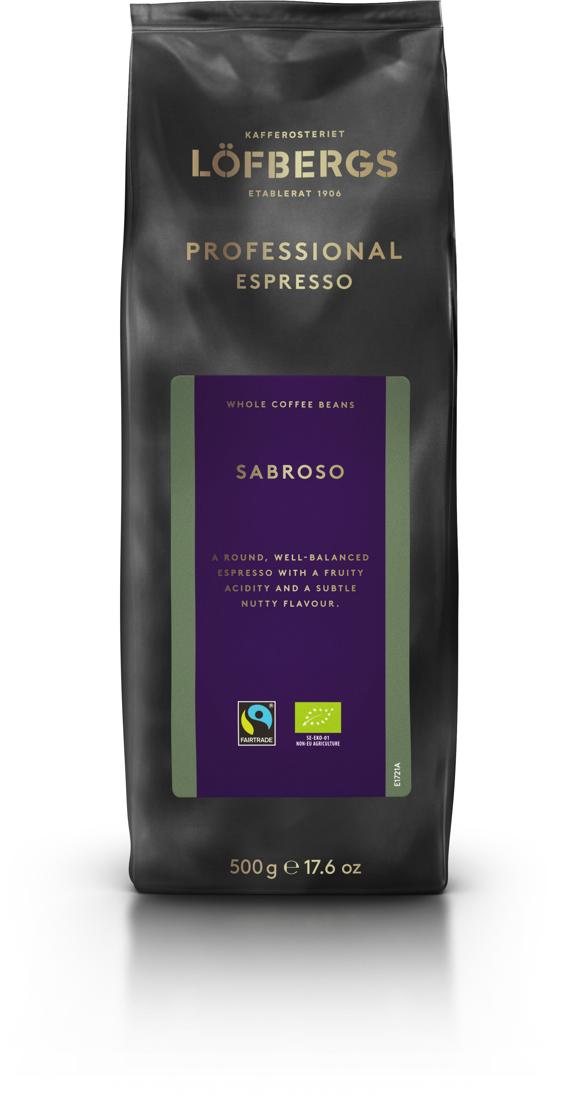 Sabroso Löfbergs Espresso, 8 x 500 g