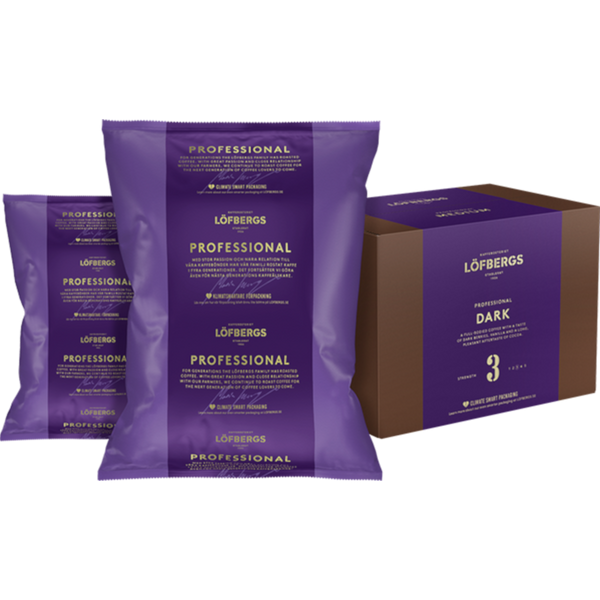 Löfbergs Dark Hela Bönor 6 kg, EKO & FT