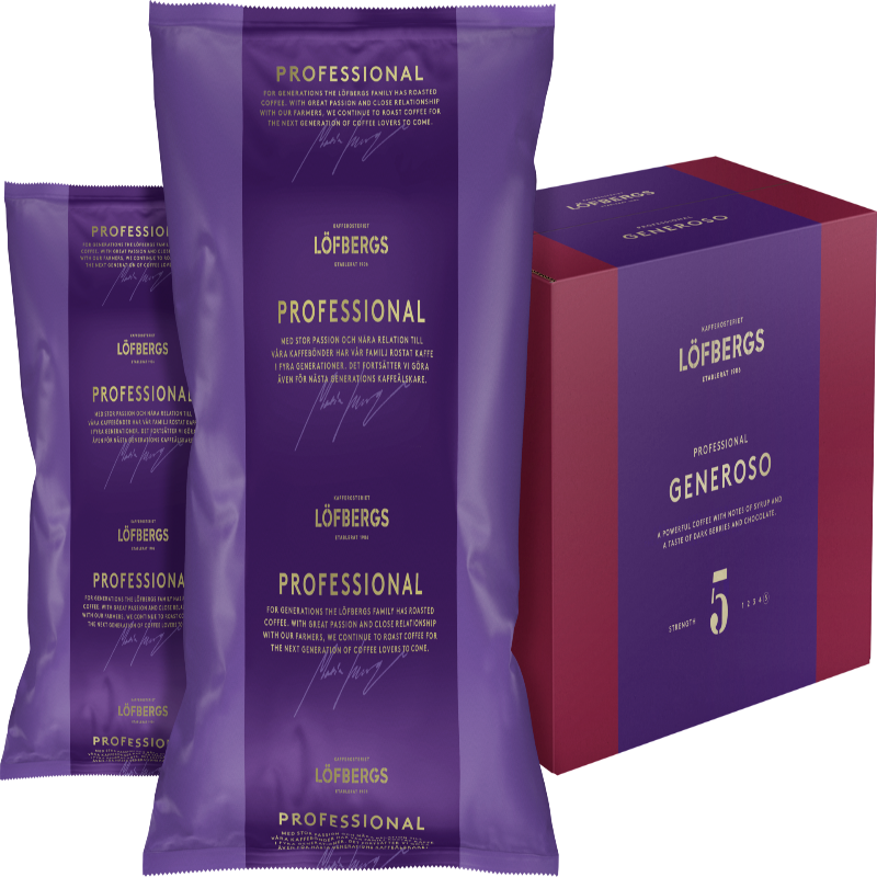 Löfbergs Generoso Hela Bönor 6kg.